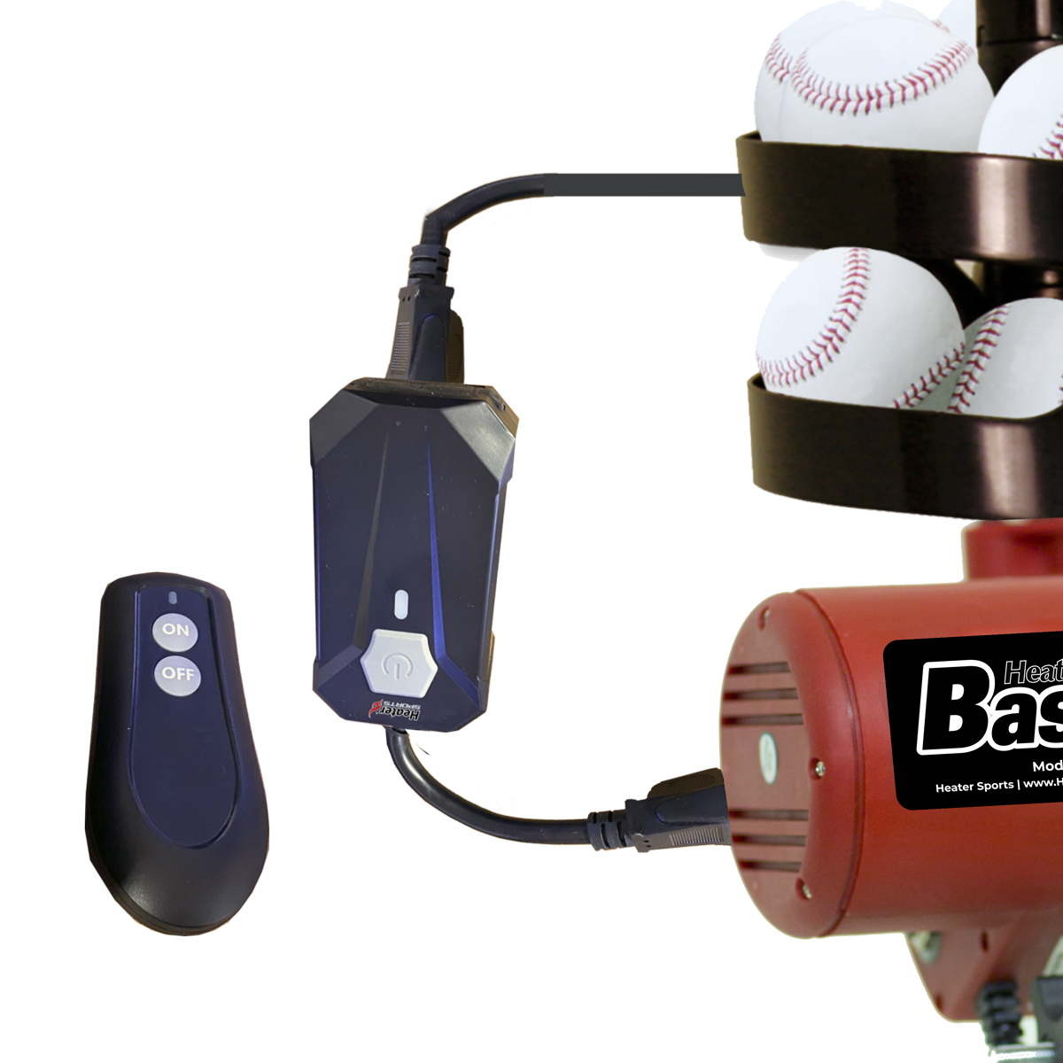 Power Play Wiresless  Ball Feeder Remote Control