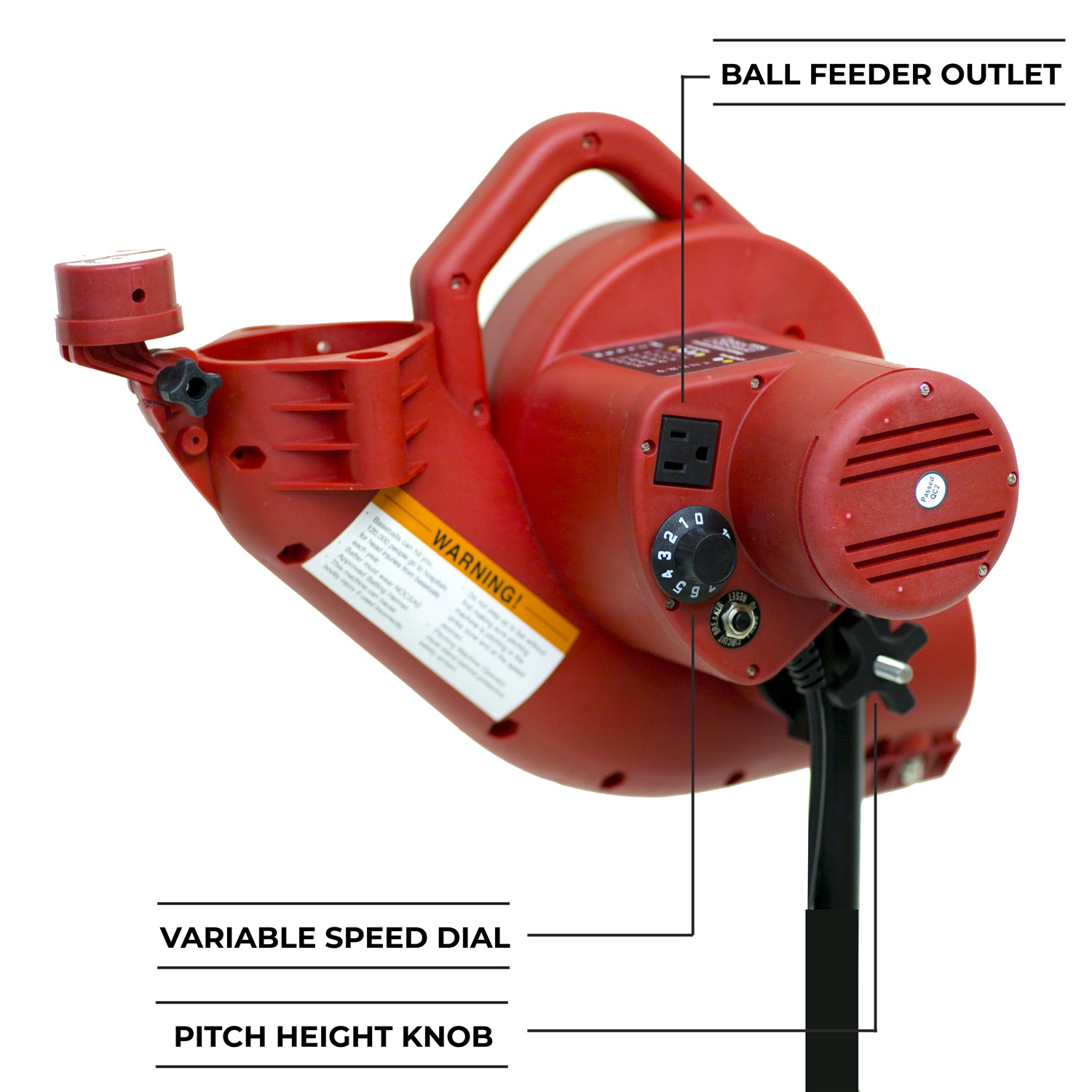 Heater Sports BaseHit Real & Baseball Pitching Machine