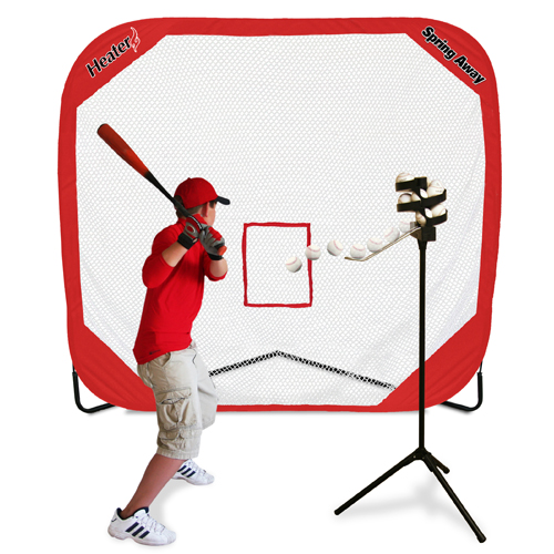 Big League Drop Toss & Spring Away Pop-Up Net