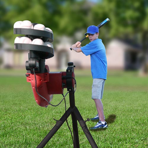 BaseHit Real & Lite Baseball Pitching Machine