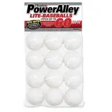 PowerAlley 60 MPH White Lite Baseballs